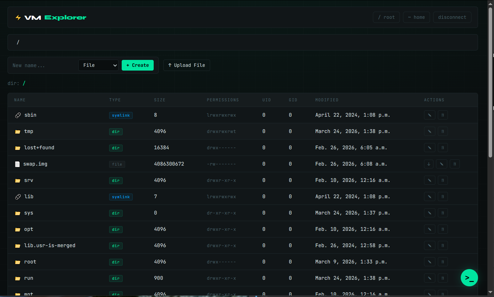 Shufy List View